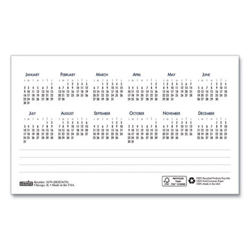 House of Doolittle™ Bar Harbor Recycled Desk Tent Monthly Calendar, Bar Harbor Artwork, 7 X 4.25, White-blue-gray Sheets, 2022 freeshipping - TVN Wholesale